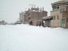 Herat, Afghanistan: snow covered street - winter scene - photo by N.Zaheer