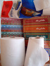 Herat, Afghanistan: Gulbarg paper products, made in Herat by the Negaristan company - photo by N.Zaheer