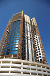 Manama, Bahrain: building the Chase-Perdana tower - photo by M.Torres