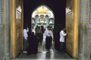 Iran - Qom: entrance to the Fatima al-Masumeh Shrine - photo by W.Allgower