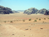 Jordan - Wadi Rum - Aqaba governorate: alien landscape - the path of Lawrence of Arabia - landscape - photo by R.Wallace