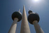 Kuwait city: Kuwait Towers - photo by M.Torres