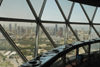 Kuwait city: skyline and Kuwait Towers observation deck - photo by M.Torres