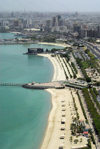 Kuwait city: beaches along the Eastern part of Arabian Gulf street - photo by M.Torres