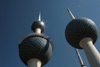 Kuwait city: Kuwait towers - spheres and needle - photo by M.Torres