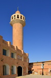 Al-Qarah, Al-Hofuf, Al-Ahsa Oasis, Eastern Province, Saudi Arabia: Al-Ashaj Bin Abdul Qais Mosque located on the base of Al-Qarah mountain - photo by M.Torres