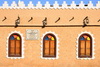 Al-Hofuf, Al-Ahsa Oasis, Al-Ahsa Governorate, Eastern Province, Saudi Arabia: old mud building used by Sheikh Abdul Rahman bin Rashid Al-Khalifa from Bahrain, in the year 18 AH - photo by M.Torres