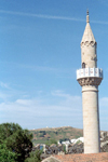 Turkey - Bodrum: minaret - St. Peter's crusaders castle - photo by M.Bergsma
