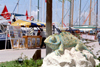 Turkey - Bodrum: chameleon in the marina - Gaudi wanabee - photo by M.Bergsma